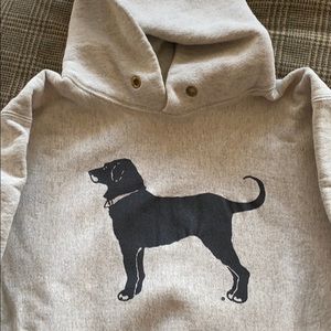 Black Dog Large Hooded sweatshirt